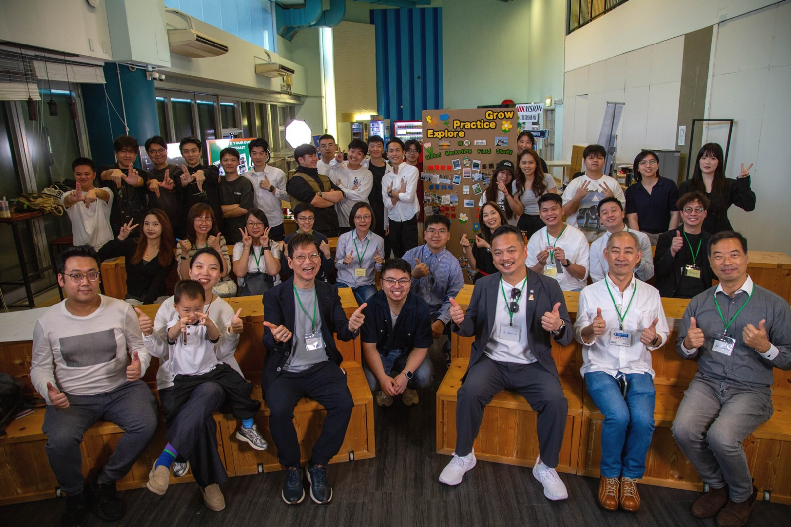 Marketing students presented their learning outcomes through StudyFest, transforming academic concepts into applied learning experiences. 